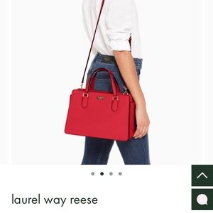 BRAND NEW Kate Spade laurel way reese purse
